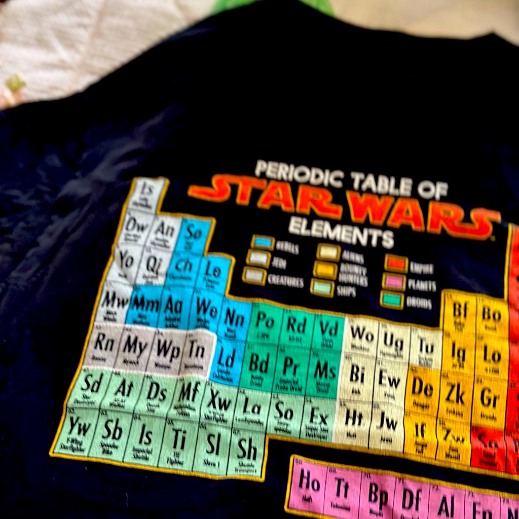 Chemistry And Star Wars Short Sleeve Mens T